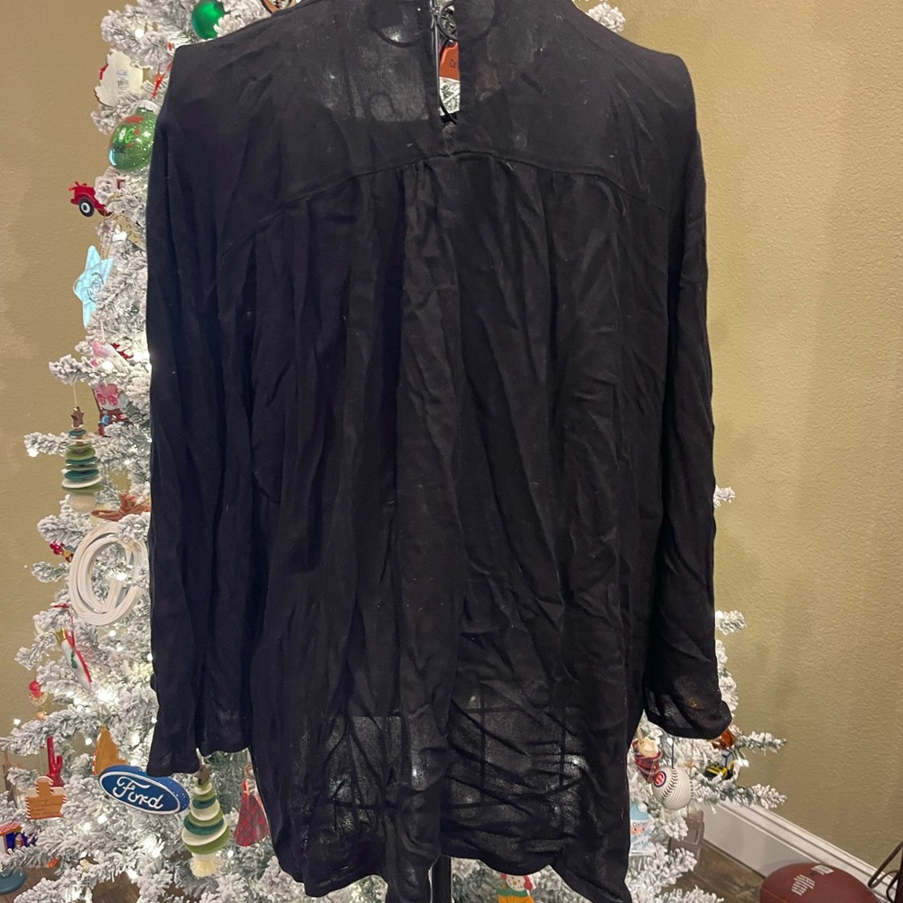 Old Navy Black Women's Blouse - Picture 4 of 5